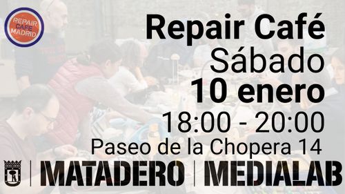 Taller de reparaciones participativas 'Repair Café'