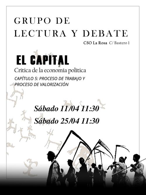 Grupo de lectura: El Capital