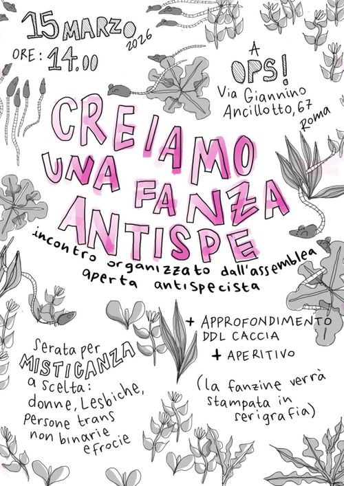 Creiamo una fanzine antispecista