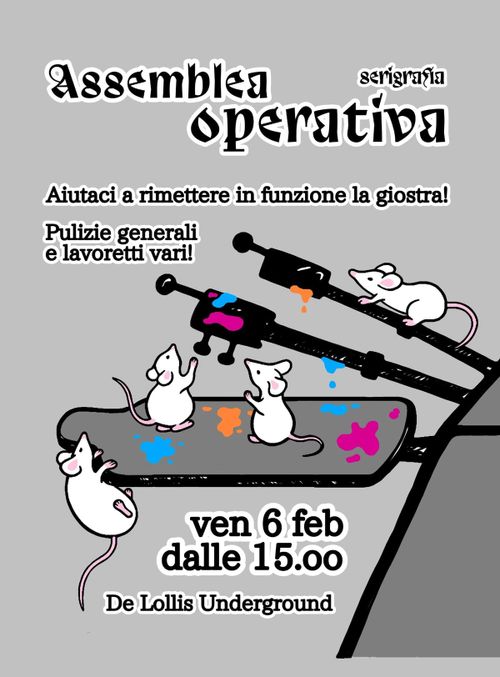 Lavoretti in serigrafia!