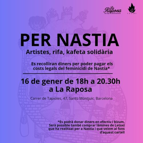 Kafeta i rifa per Nastia