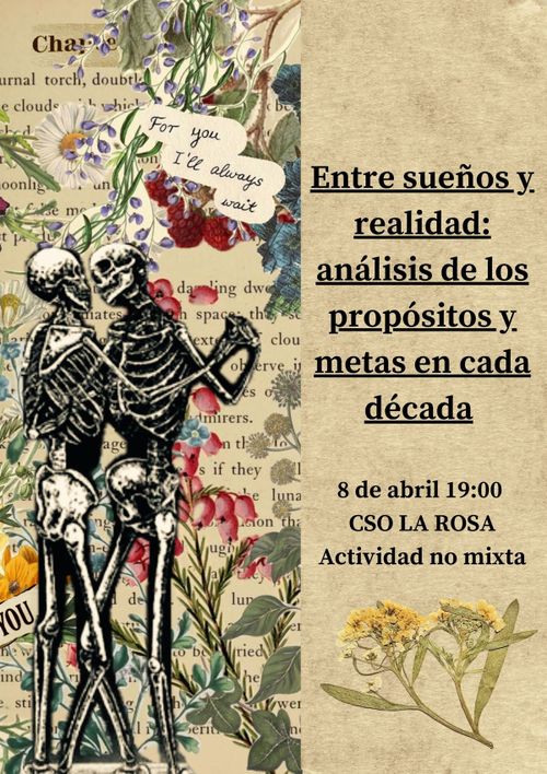 “Entre sueños y realidad: análisis de los propósitos y metas en cada década”. 