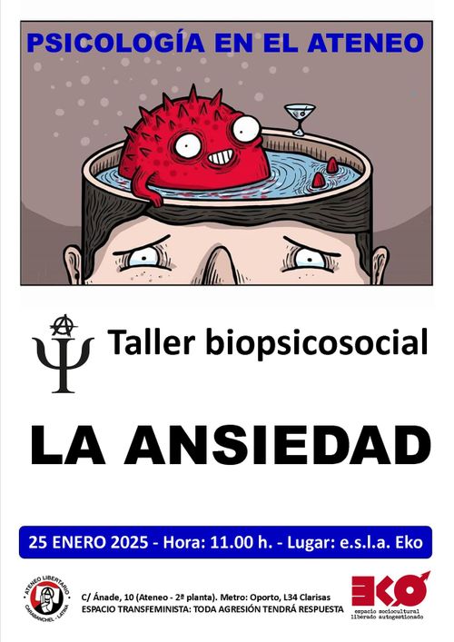 Taller de psicología sobre la ansiedad