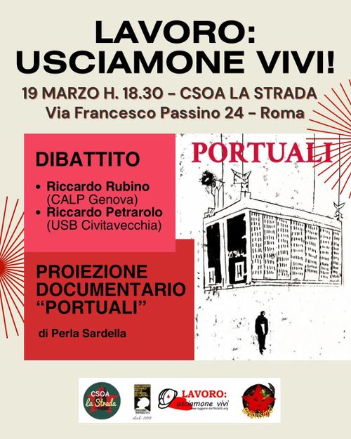 LAVORO: USCIAMONE VIVI
