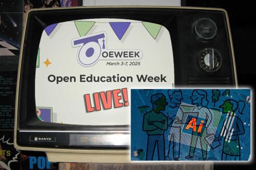 OEWeek Live! Panel on Learning with AI, an open student led project