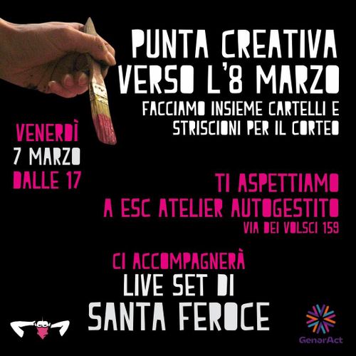 Punta Creativa verso l'8 Marzo