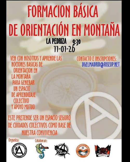 Formación básica de orientación en montaña 
