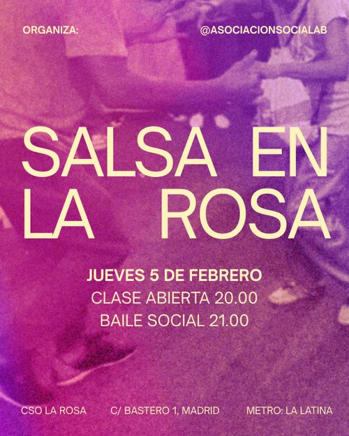 Taller salsa y baile social