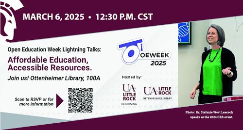 2025 Open Education Week Lightning Talks: Affordable Education, Accessible Resources