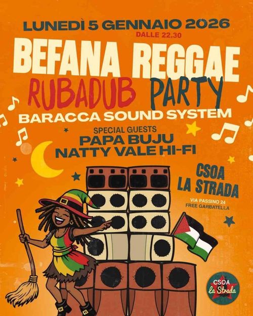 BEFANA REGGAE – Rub a Dub Party