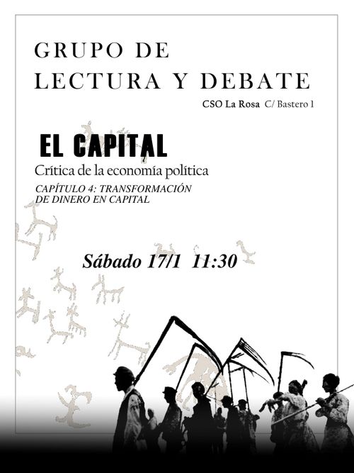 Grupo de lectura: El Capital