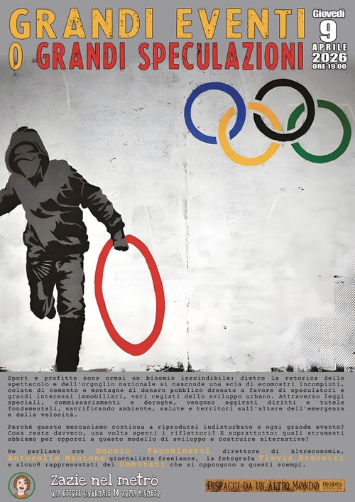 Grandi eventi o grandi speculazioni