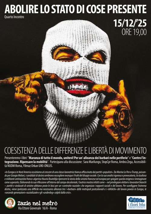 Abolire lo stato di cose presente