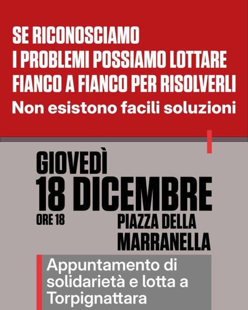 Se riconosciamo i problemi possiamo lottare fianco a fianco per risolverli