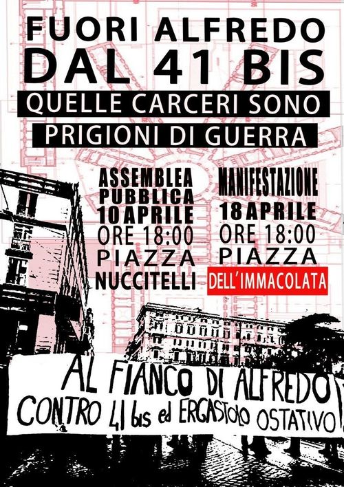 Fuori Alfredo dal 41bis - Manifestazione