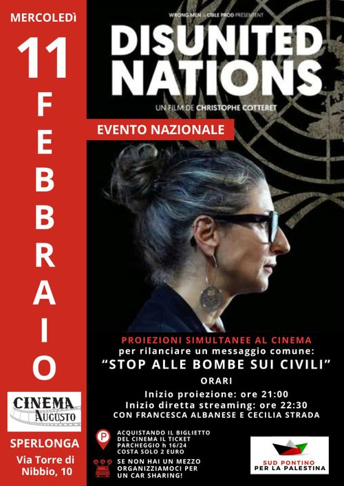 Proiezione nazionale: Disunited Nations
