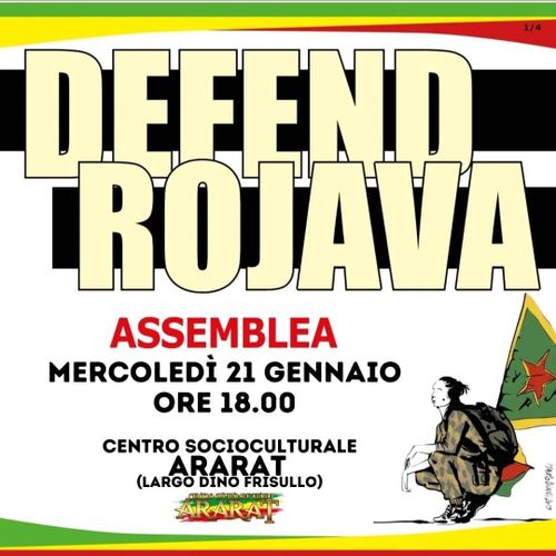 Defend Rojava - Assemblea pubblica