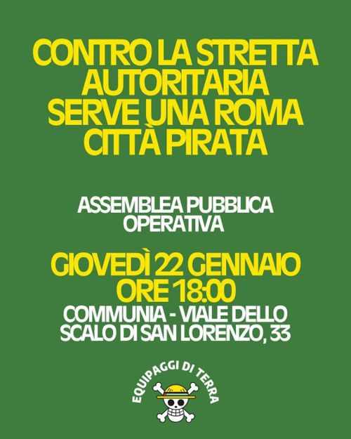 Assemblea equipaggi di terra