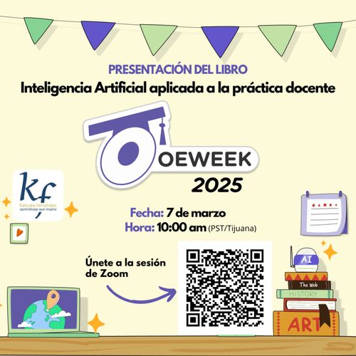 Presentación del libro “Inteligencia Artificial aplicada a la práctica docente”