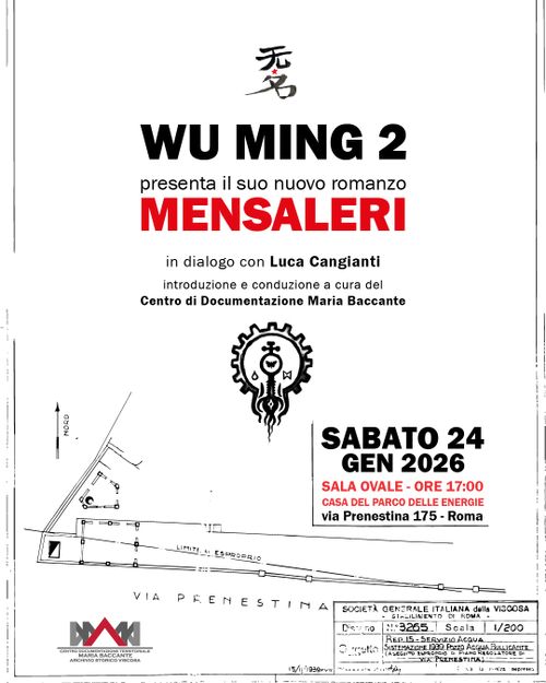 Wu Ming 2 presenta il suo nuovo romanzo "Mensaleri"