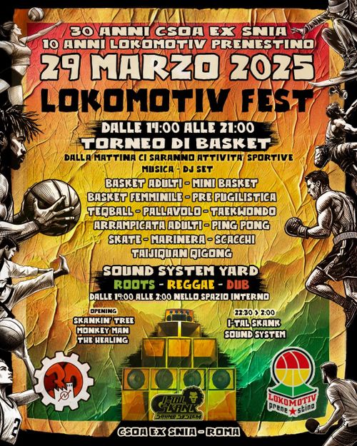 Lokomotiv Fest & 10 years celebration of I-tal Skank Sound System