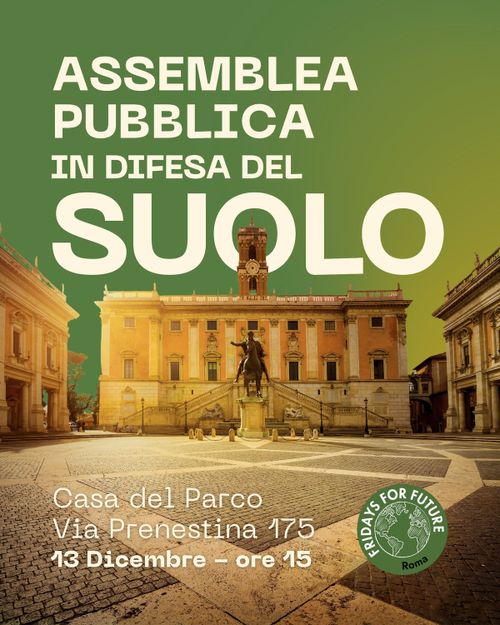 Assemblea Pubblica in Difesa del Suolo