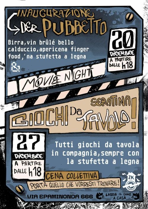 Inaaugurazione del Pubbetto