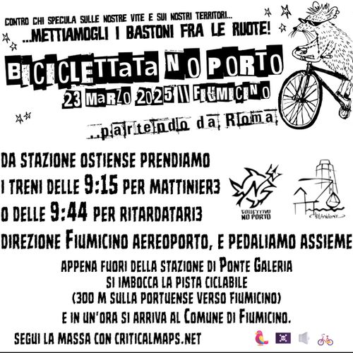 Pedalata verso BICICLETTATA NO PORTO