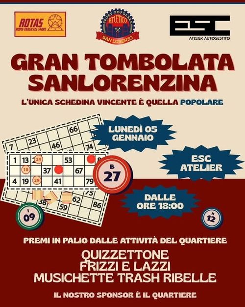 Gran Tombolata SanLorenzina
